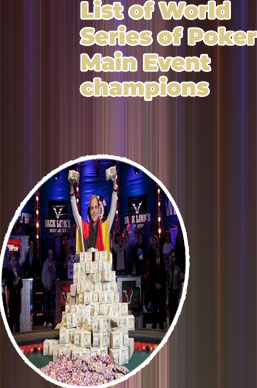 Wsop main event winner